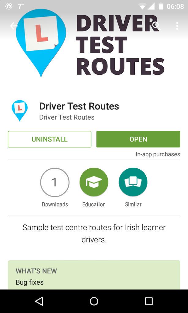 Drivers Test Routes